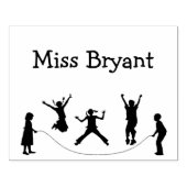 先生カスタムのゴム印 ラバースタンプ (インプリント)