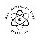 先生カスタムギフトアイディア化学先生 セルフインキングスタンプ (デザイン)