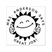 先生カスタムギフトスタンプ新学期サン セルフインキングスタンプ (デザイン)