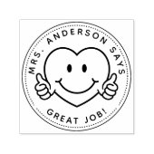 先生カスタムギフトスタンプ新学期 セルフインキングスタンプ (デザイン)