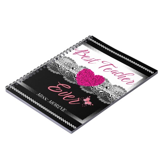 先生カスタムギフト教育者最高の先生Ever ノートブック (左側)