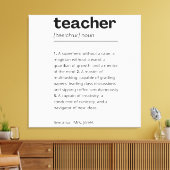 先生カスタムギフト – 先生定義あり キャンバスプリント (インサイチュ (リビング))