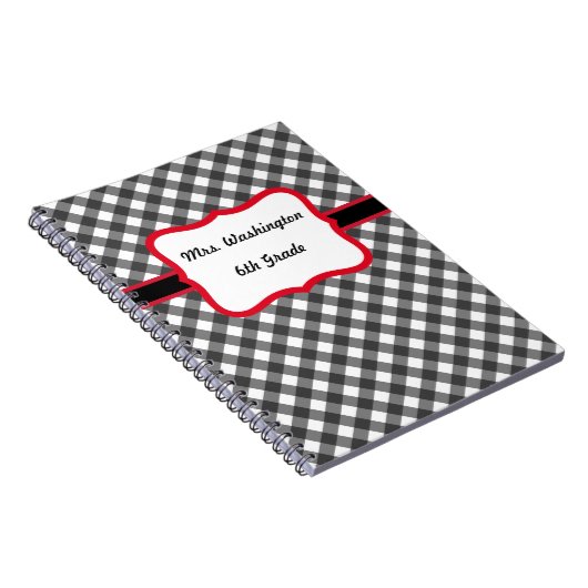 先生カスタムクラスのノートブックのギフト ノートブック (右側)