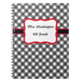 先生カスタムクラスのノートブックのギフト ノートブック (正面)