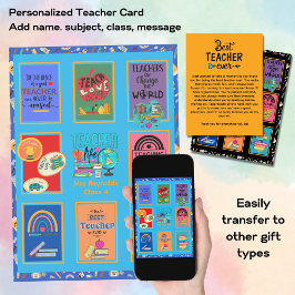 先生カスタムサンキューカードレター引用文おもしろい 招待状