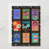 先生カスタムサンキューカードレター引用文おもしろい 招待状 (正面)