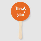 先生カスタムサンキューファン ハンドファン (正面)