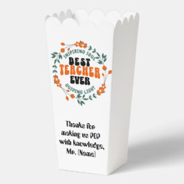 先生カスタムポップコーンボックスフェイバー フェイバーボックス