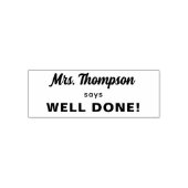 先生カスタム名よく行った! セルフインキングスタンプ (デザイン)