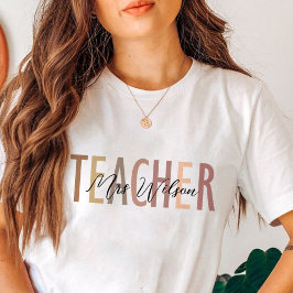 先生カスタム名、先生の評価 Tシャツ