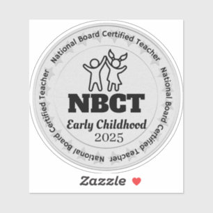先生カスタム幼児期分科技師国家委員会 シール