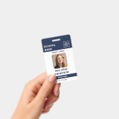 先生カスタムIDカード学校テンプレート名写真 バッジ (手持ち)