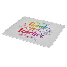 先生カッティングボード – ありがとう、先生!