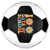 先生キッズレトロGroovy 100日0f学校 サッカーボール (回転)