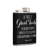 先生ギフトありがとう引用文感謝サイン フラスク (右)