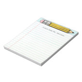 先生ギフトアイディア ノートパッド (回転)