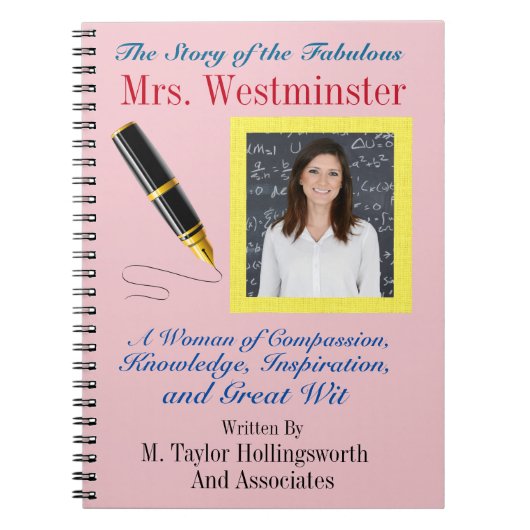 先生ギフトジャーナル – SRF ノートブック (正面)