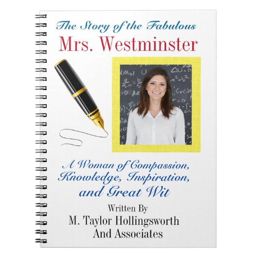 先生ギフトジャーナル – SRF ノートブック (正面)