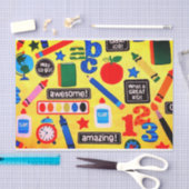 先生ギフトティッシュペーパー 薄葉紙 (クラフト)