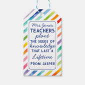 先生ギフトラベル ギフトタグ (正面)