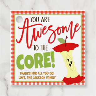 先生ギフトラベル フェイバータグ