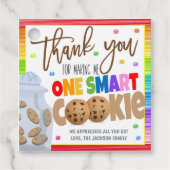 先生ギフトラベル フェイバータグ (正面)