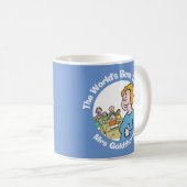 先生ギフト世界最高の女子先生 コーヒーマグカップ (正面右)