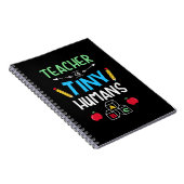 先生ギフト先生小さな人間 ノートブック (右側)