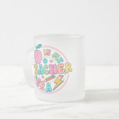 先生ギフト先生mag フロストグラスマグカップ (正面左)