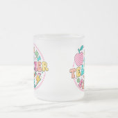 先生ギフト先生mag フロストグラスマグカップ (中央)