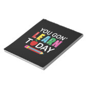 先生ギフト学今日 ノートパッド (回転)