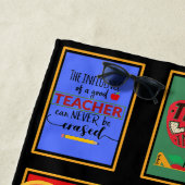 先生ギフト引用文おもしろい感謝の退職 ビーチタオル (インサイチュ)