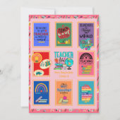 先生ギフト引用文おもしろい感謝の退職 招待状 (正面)