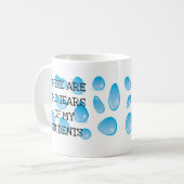 先生ギフト教室の子供からの引用文 コーヒーマグカップ (正面左)