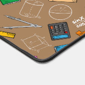 先生ギフト水彩学園数学 デスクマット (コーナー)