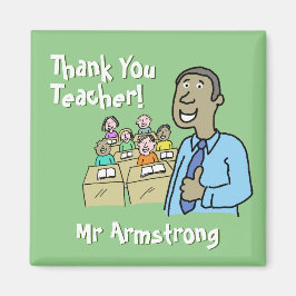 先生ギフト男性先生 マグネット