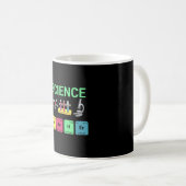 先生ギフト科学先生定義 コーヒーマグカップ (正面右)