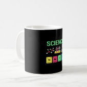 先生ギフト科学先生定義 コーヒーマグカップ (正面左)