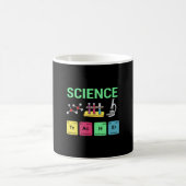 先生ギフト科学先生定義 コーヒーマグカップ (中央)