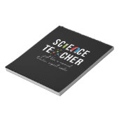 先生ギフト科学先生 ノートパッド (回転)