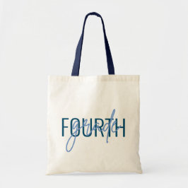 先生ギフト4年生任意のグレードのスクリモダンプト トートバッグ