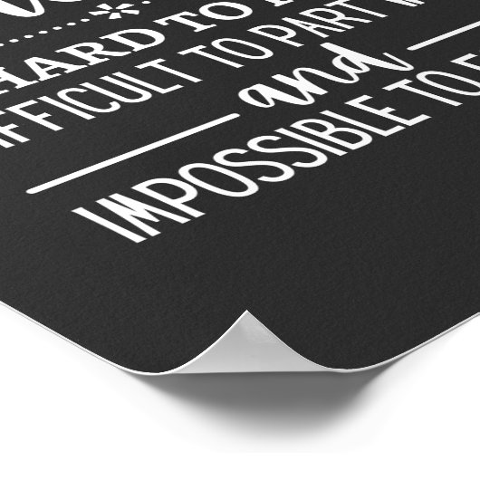 先生ギフト、真の素晴らし先生 ポスター (角)