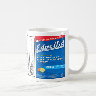 先生ギフト： EducAidコーヒーマグ コーヒーマグカップ