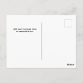 先生クラスの子イラスト ポストカード (裏面)