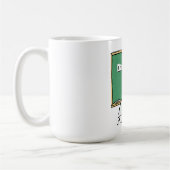 先生クラスは永遠に解雇される コーヒーマグカップ (左)