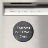 先生クラスシャルボードデザインギフトアイディア マグネット (インサイチュ (食洗機))