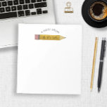 先生クラスルーム鉛筆名前をカスタムする ノートパッド<br><div class="desc">これは先生教室の鉛筆名前をカスタムするノートパッド！</div>