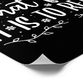 先生クリスマスはおもしろい読だ ポスター (角)