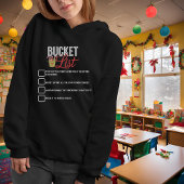 先生クリスマスバケットリスト スウェットシャツ