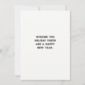 先生クリスマス サンキューカード (裏面)